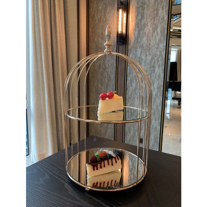 Tatakan Wide Opened Bird Cage Cake Stand By Mademoiselle Liem