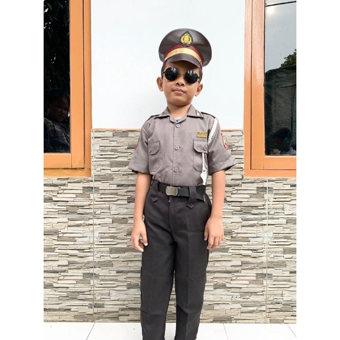 Baju Profesi Anak/Baju Polisi Sabhara Anak Laki (Celana)