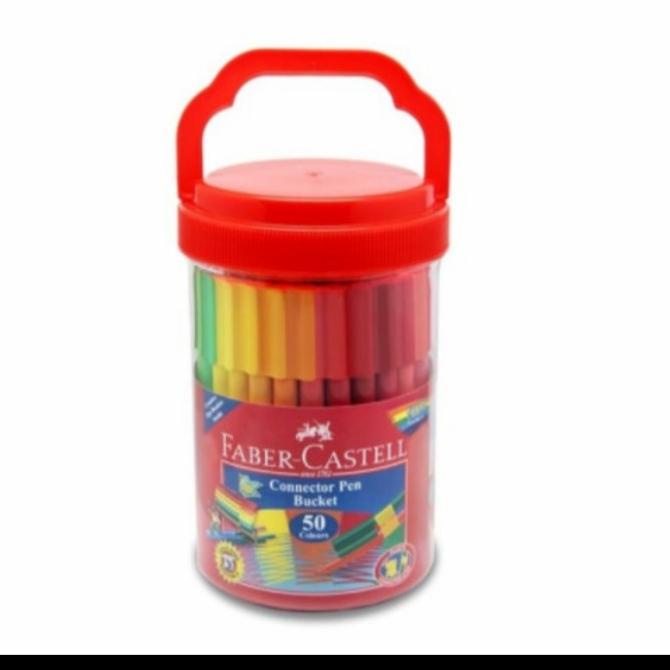

Faber-Castell Connector Pen 50 colour / spidol warna