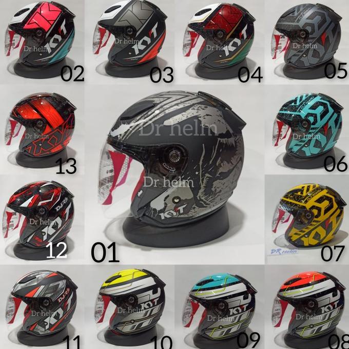 HELM KYT DJ MARU MOTIF XL XXL