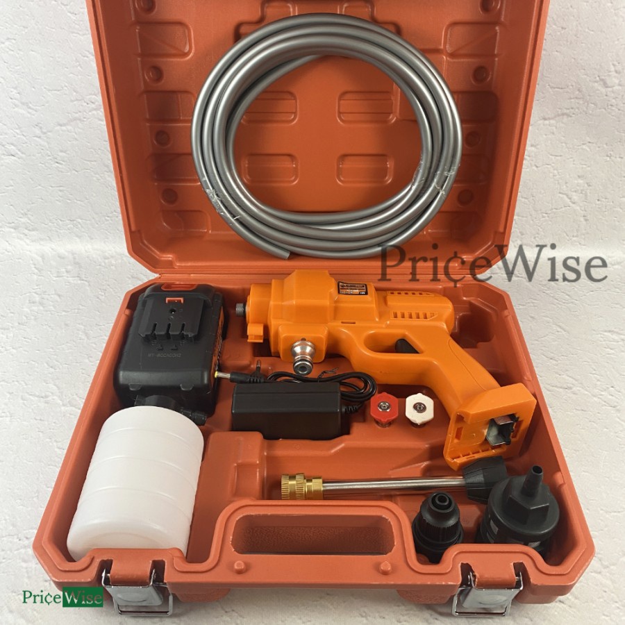 Mesin Steam Mobil Motor Baterai Blackfoot / Cordless Pressure Washer