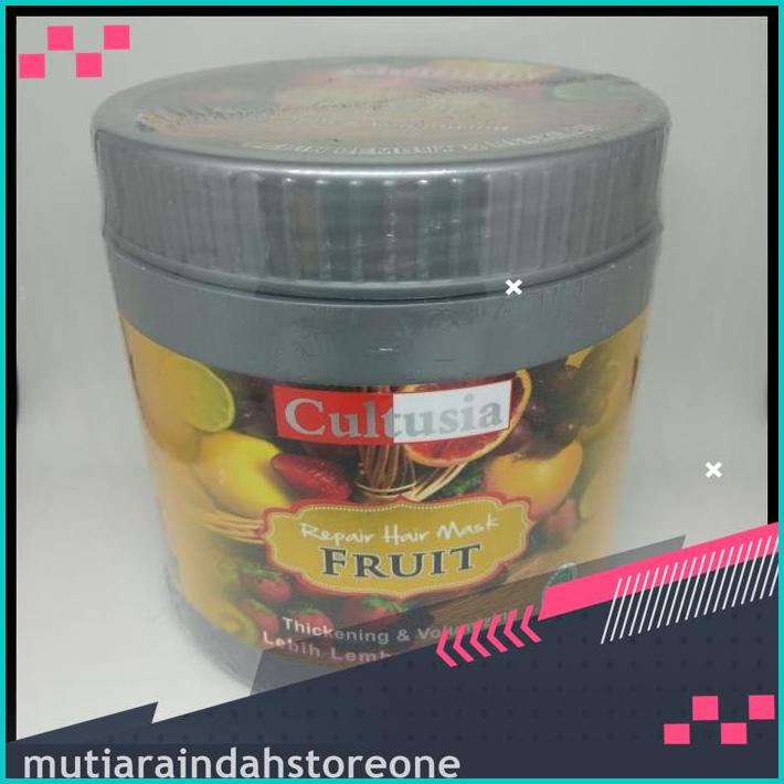 HAIR MASK FRUIT CULTUSIA 500ML BPOM - MASKER RAMBUT BUAH CULTUSIA TERBAIK