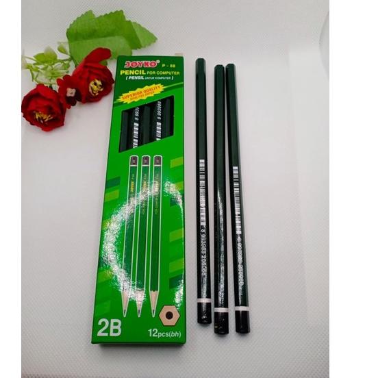 

dpmw -65 Pensil 2B Joyko isi 12 pcs Pensil Joyco 2B Original GVF