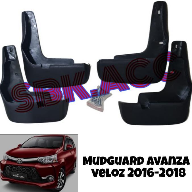 Mudguard Mud Guard Avanza Veloz 2016 2017 2018/ Karpet Lumpur Veloz