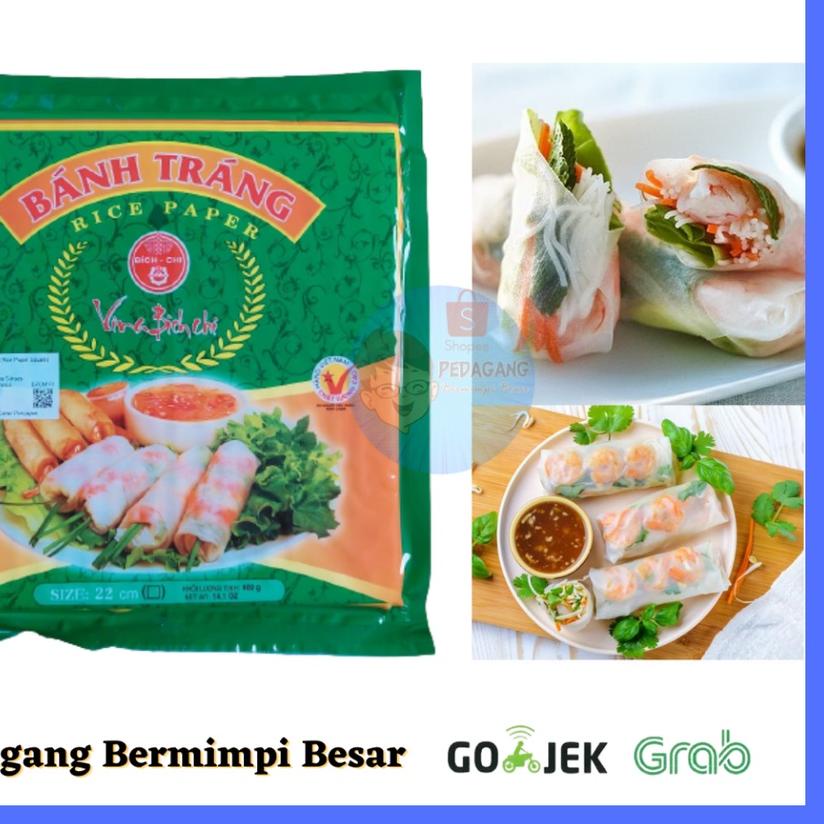 

Terbaru✅⭐Banh Trang Rice Paper 400gr 22cm KOTAK | Kulit Lumpia Vietnam Kotak| Rice Paper Kotak/ Banh trang kotak 22cm