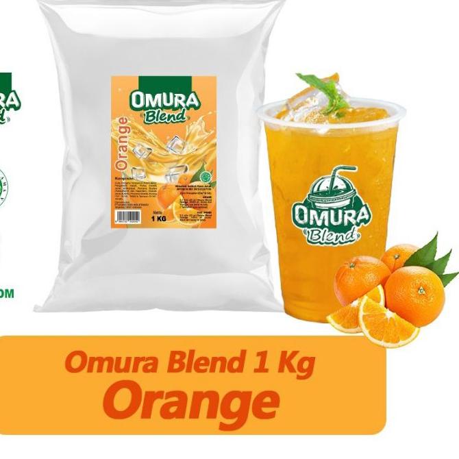 

Termurah | HJ6 | OMURA Blend Bubuk Minuman Rasa Orange / Jeruk Powder Drink 1 Kg Omura Powder