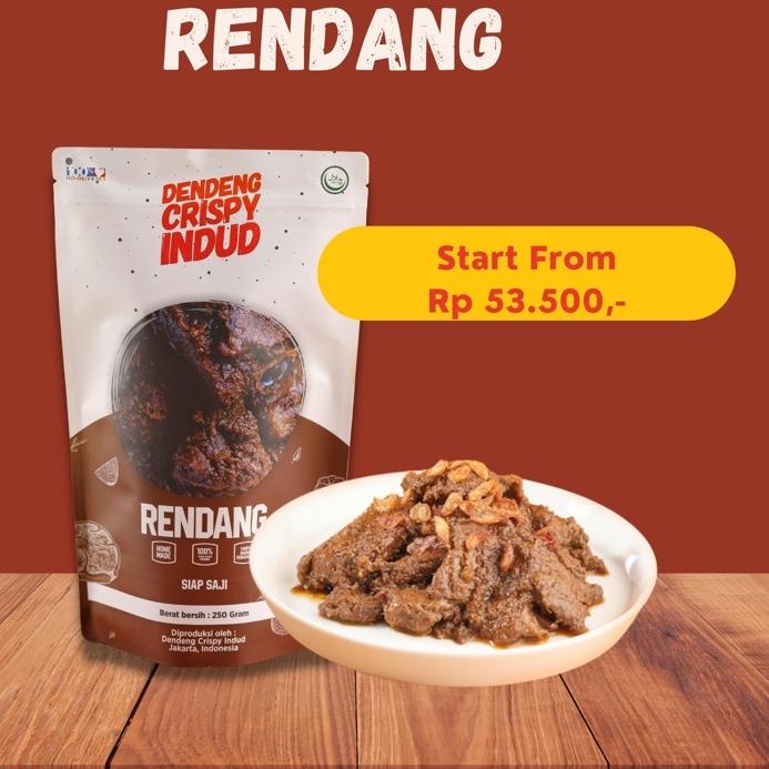 

Diskon | TD4 | Rendang Sapi Indud 125 Gram - 250 Gram