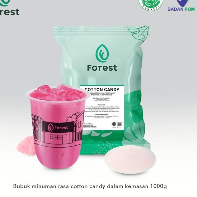 

Terbaru | KP8 | Bubuk Minuman COTTON CANDY 1000 Gram - FOREST BUBBLE DRINK