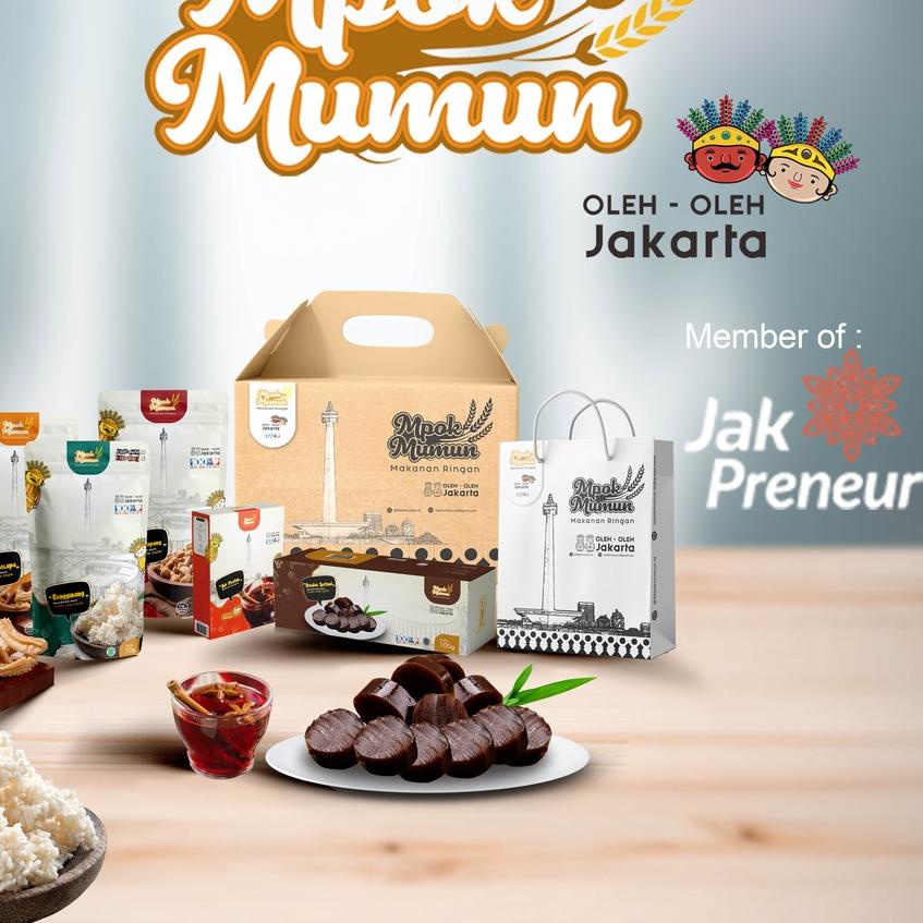 

Limited✔️Paket oleh oleh dari jakarta dan khas betawi ekonomis - MPOK MUMUN