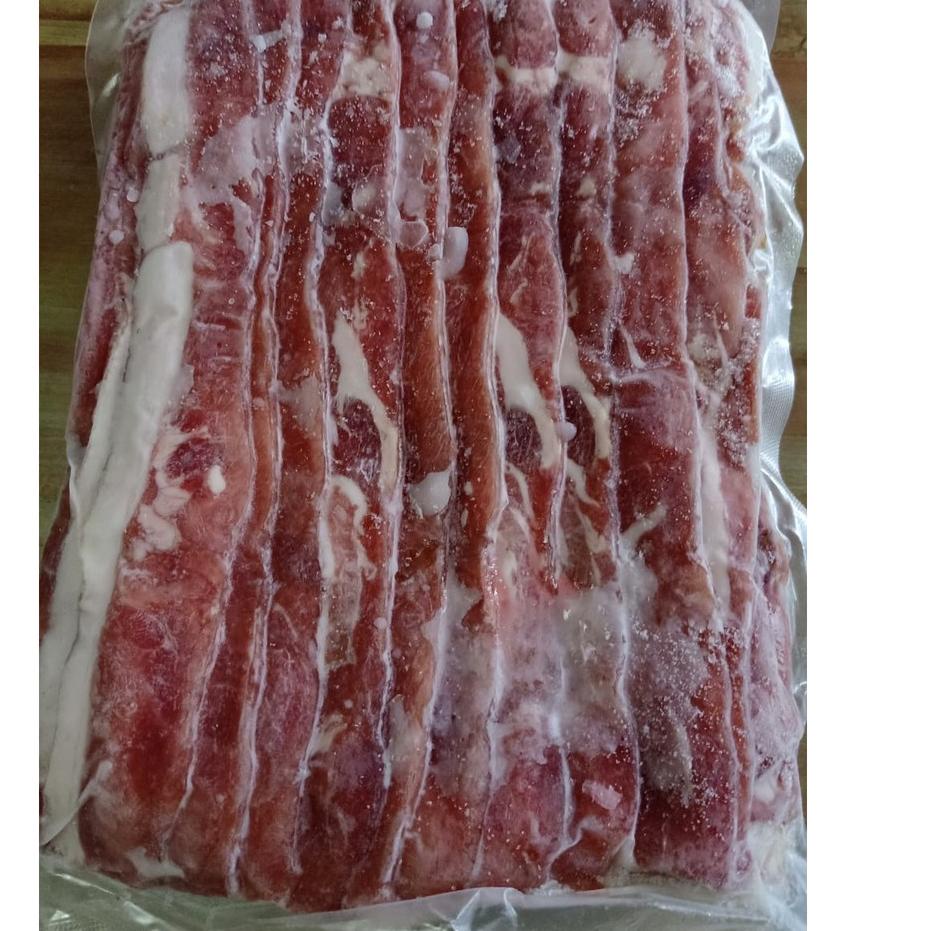 

Diskon⭐✅BEST SELLER ! SMOKED PORK BACON PREMIUM 500 gr & 1 kg BACON BABI ASAP SLICE DAGING BABI TIPIS BBQ BARBEQUE BAKAR PANGGANG PREMIUM MEAT GRILL POKE LILY FROZEN FOOD SURABAYA