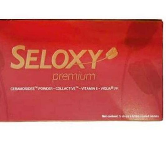 Terbaru ✅⭐ Seloxy Premium Box Isi 30 Kaplet - Antiaging Lengkap dengan Hasil Nyata 15 Hari - Beta-Karoten, Vitamin C, Vitamin E, Zinc Sulfate dan Selenium