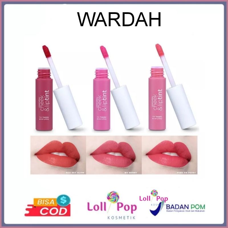 WARDAH EVERYDAY CHEEK & LIPTINT | LIPTINT WARDAH