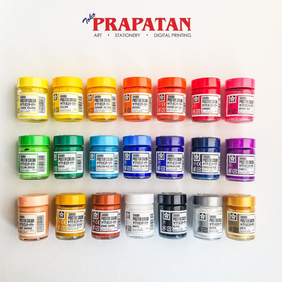 

MURAH !! Sakura Poster Color 30 ml / Cat Poster Sakura 30 ml [KODE 86]