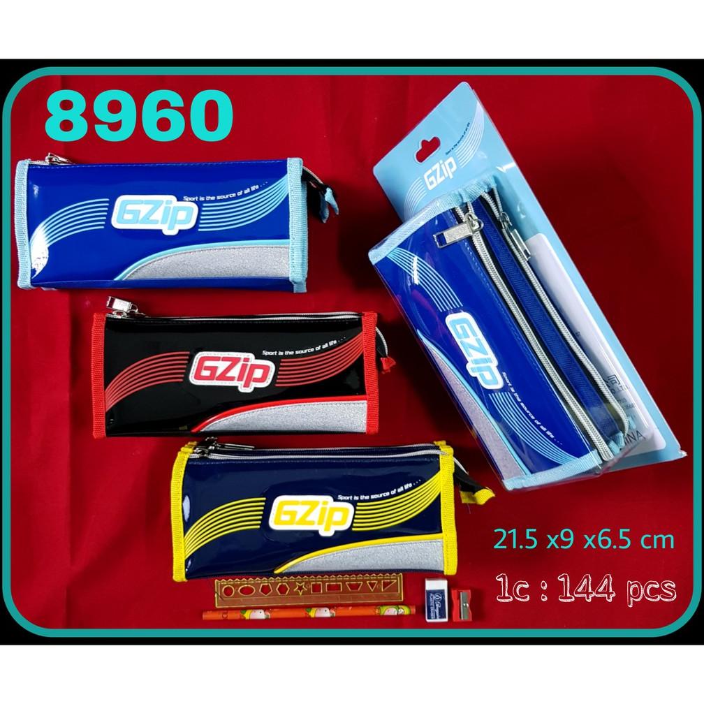 

New - SOS Kotak Pensil Sleting ZHILI 8960 / Tempat Pensil / Pencil Case/Pencil Pouch/Dompet Pensil ..