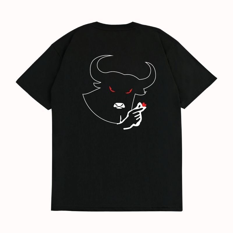 BAJU KAOS PDI PERJUANGAN/KAOS BANTENG PDI PERJUANGAN LOVE/PLESETAN BAHAN ADEM BEST QUALITY CUTTON