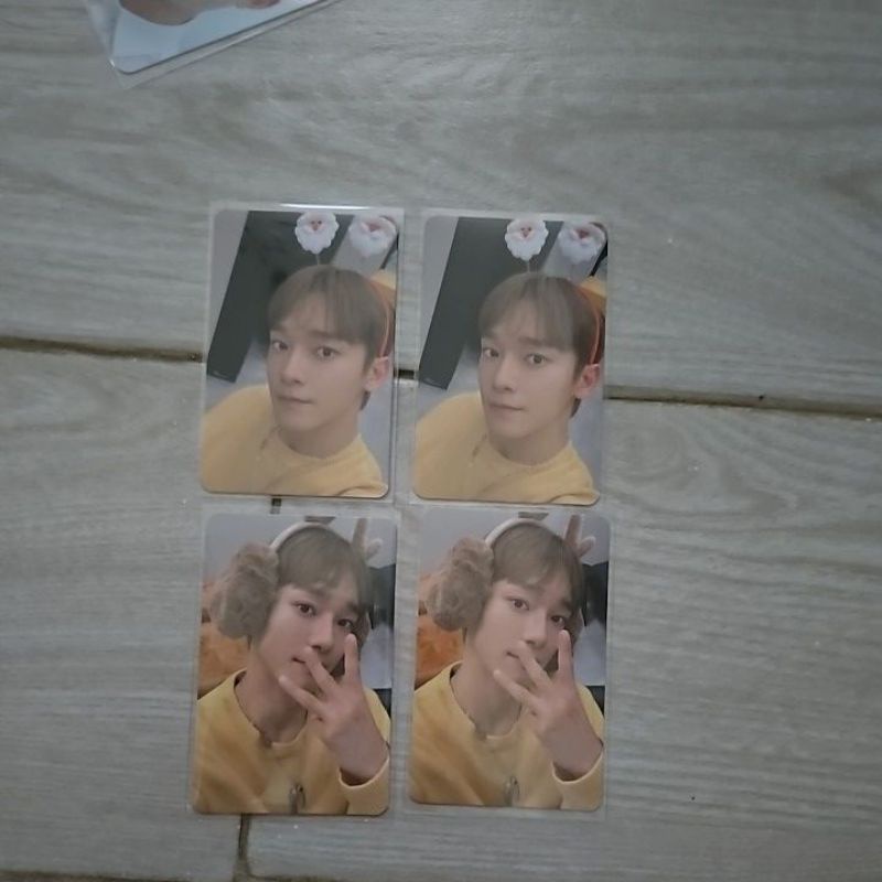EXO Chen Jongdae pink christmas photocard pc official