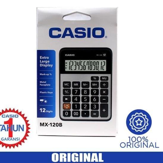 

Diskon Kalkulator Meja CASIO MX-120B Office Desktop Value Series Calculator 120 B 0GJ