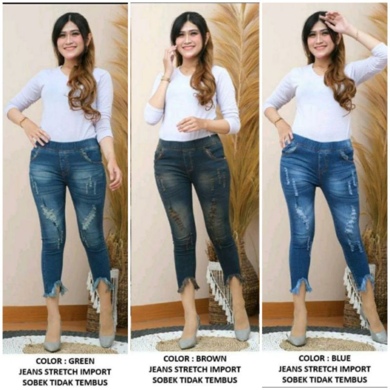 27-38//CELOSIA JEANS//CELANA WANITA STREET MELAR