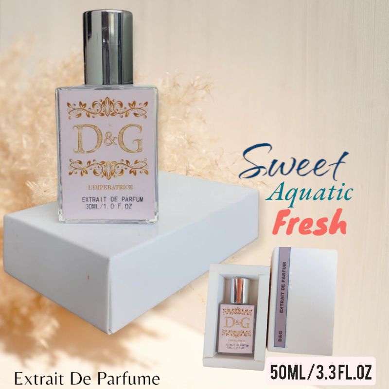 PARFUM PRIA DAN WANITA WANGI TAHAN LAMA EDT DAN EXTRAIT D&amp;G 30ML DAN 50ML