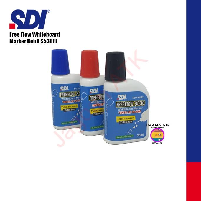 

77 Refill Tinta Spidol Whiteboard SDI S530RL ➳Sale
