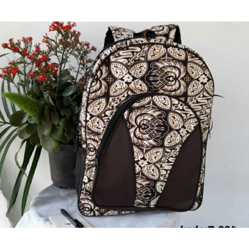 TERMURAH TAS RANSEL/GENDONG BATIK-tas ransel khas jogja