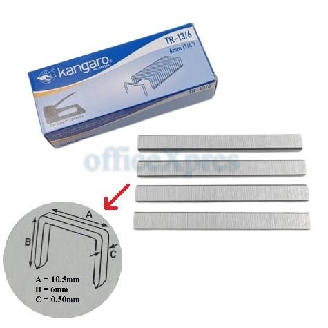 

[DISKON !!!] Isi Stapler Tembak TR13/6 / Isi Staples Gun Tacker Kangaro [KODE 08]