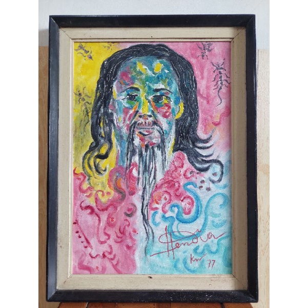 Lukisan Hendra Gunawan Tahun 1977