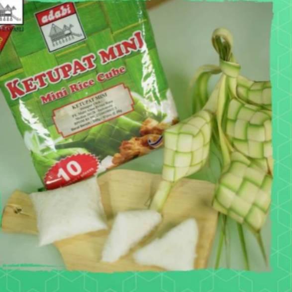 

【Penjualan Terbaik】✅COD Ketupat Adabi Mini Istant isi 10 dan 30 merk Adabi