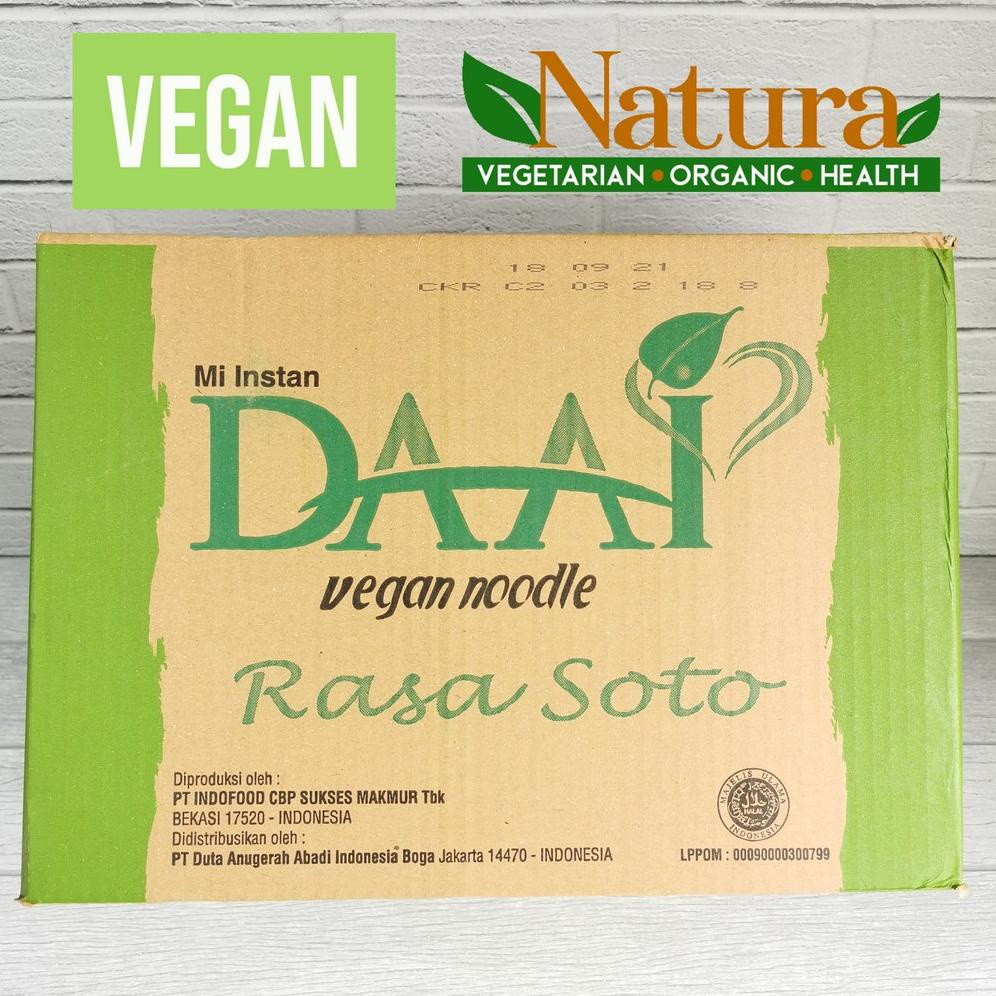 

>XG34448< DAAI Mi Instant 1 Dus 40 Bungkus Vegan Vegetarian