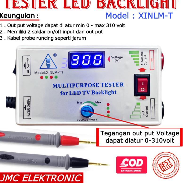 ✔️  TESTER BACKLIGHT ALAT TES LAMPU LED ALAT UJI TESTER LED BACKLIGHT OTOMATIS 0 - 300V