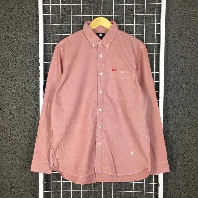 Kemeja Lengan Panjang Pria Gstar Raw . SDA 01871 Second Bekas Preloved