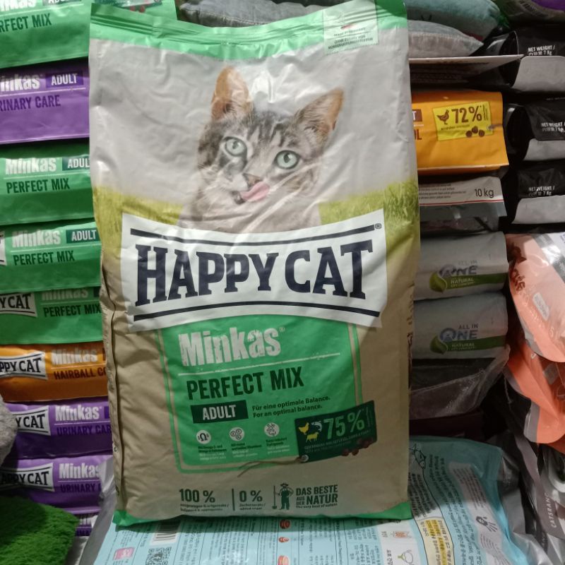 Happy Cat Minkas Perfeck Mix 10 Kg - Makanan Kucing Happy cat