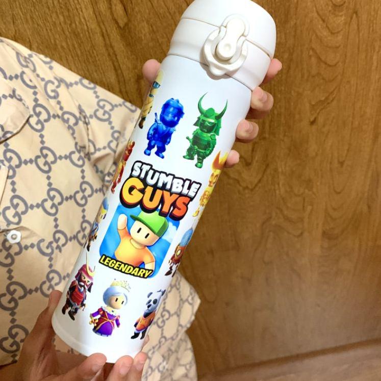 Berkualitas BOTOL MINUM STUMBLE GUYS / BOTOL MINUM ANAK / BOTOL THERMOS Garansi Mutu