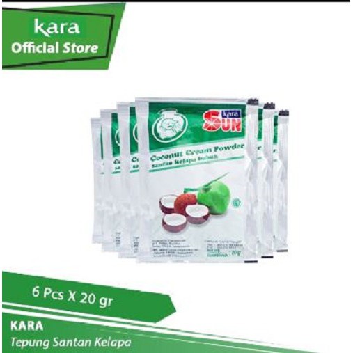 

Sun Kara Santan Kemasan Powder 20gr isi 6pcs