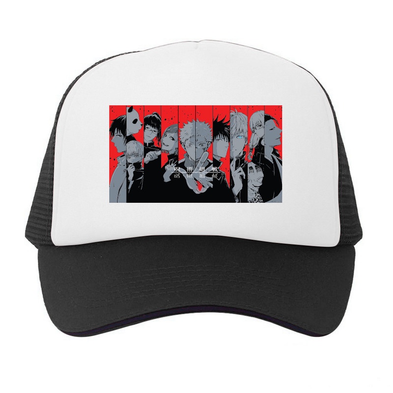 Topi Trucker Anime Jujutsu Kaisen Tokyo Students