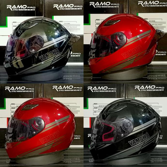 HELM YAMAHA FULL FACE ORIGINAL / HELM FULL FACE / HELM ORI YAMAHA