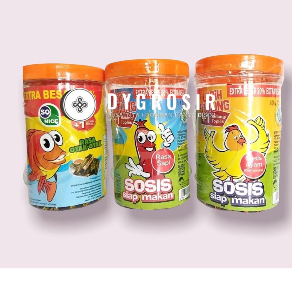 

>XC26619< SOSIS SO NICE SIAP MAKAN RASA AYAM / SOSIS SO NICE SIAP MAKAN RASA SAPI / SOSIS IKAN SO NICE SIAP MAKAN RASA OTAK-OTAK KEMASAN TOPLES MURAH