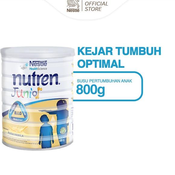 

COD✔️ NESTLE Nutren Junior Susu Pertumbuhan Vanila 1-10 tahun Kaleng 800g