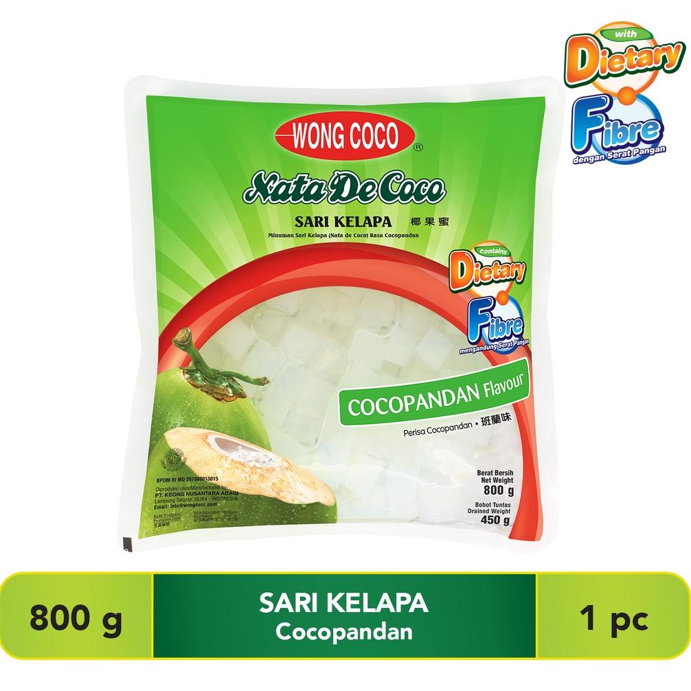 

Ready Stok Wong Coco Sari Kelapa Cocopandan Bag 800Gr