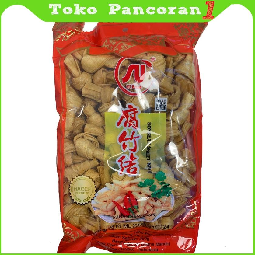

TERMURAH Soybean Sheet Knot / Kembang Tahu Pita 300 gr / SU Brand
