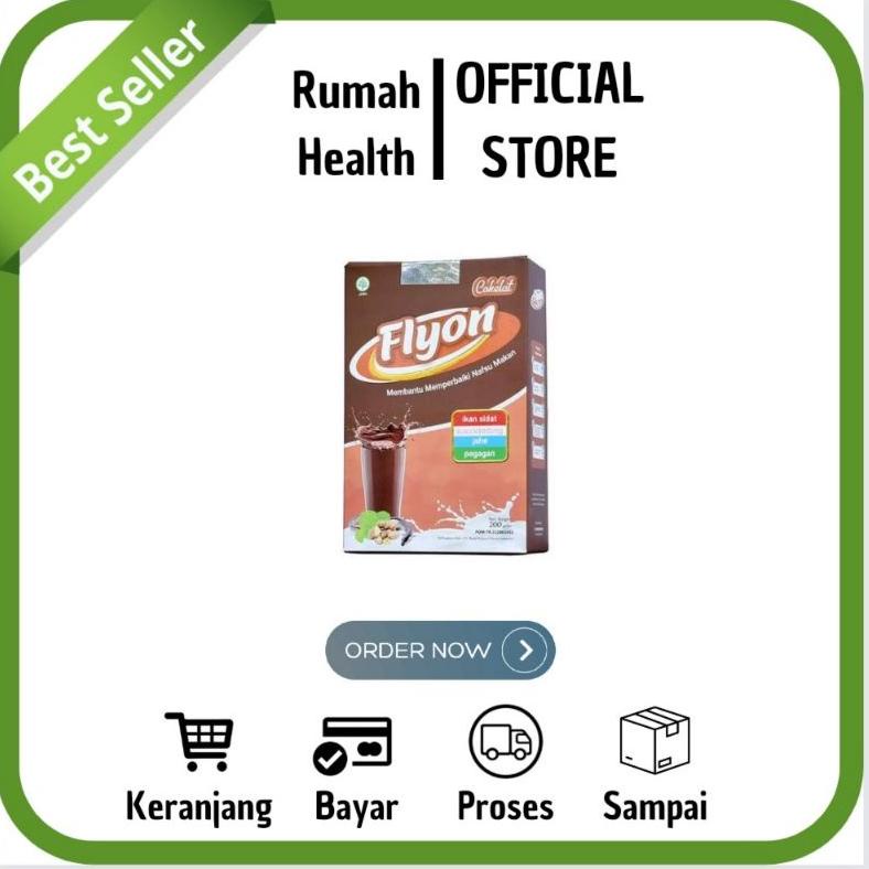 

Bagus!!!!!! Flyon Coklat Susu Bubuk Penggemuk Badan Penambah Berat Badan Sehat Ideal Asli Original Bpom