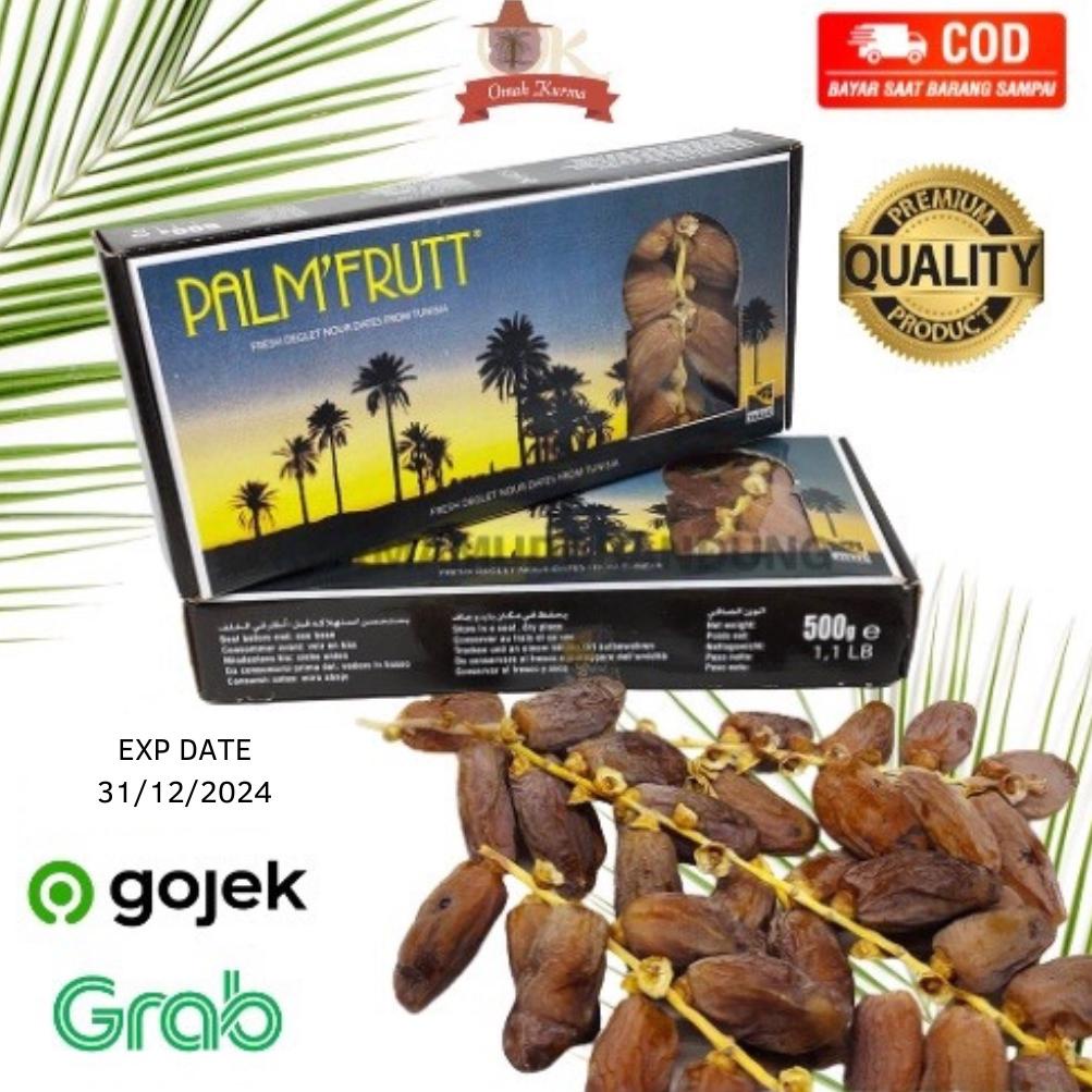

Di⚡kon !! Kurma Tangkai Tunisia Palmfrutt Original 500 GR