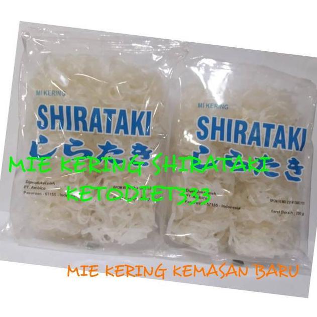 

Terlaku.../ Low Carbs Dry Shirataki 250gr isi 10keping Mie Shirataki Kering