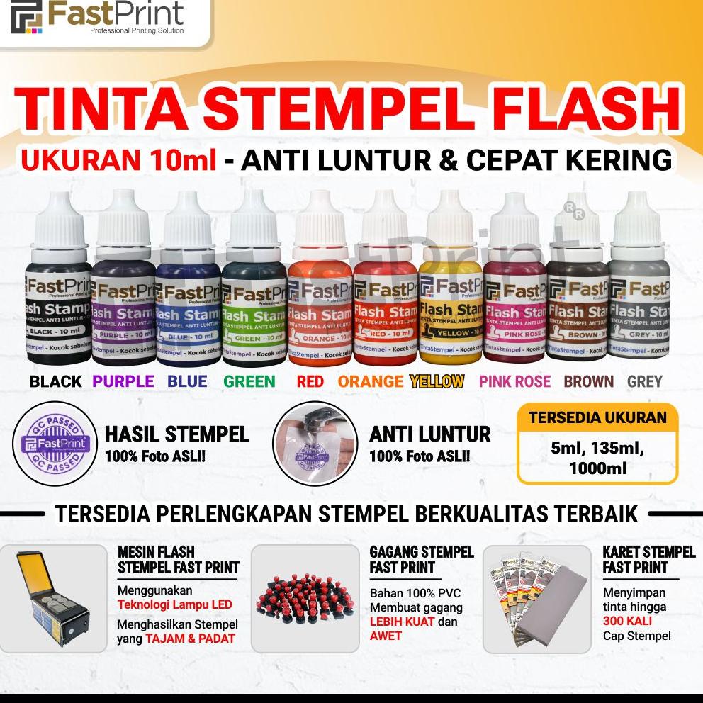 

79 Fast Print Tinta Stempel Flash 10ML 79