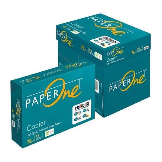 

Kertas HVS F4 (Folio) 70/75 gr Paperone