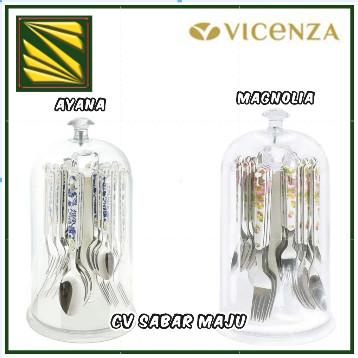 Terlaris Set Sendok Makan Motif Vicenza V248 Vicenza Sendok Dan Garpu Vicenza