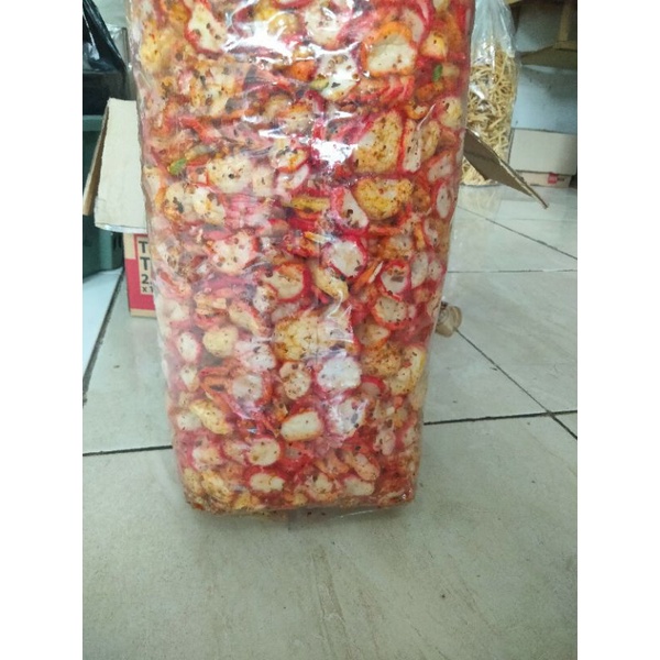 

kerupuk seblak pedas 250gram