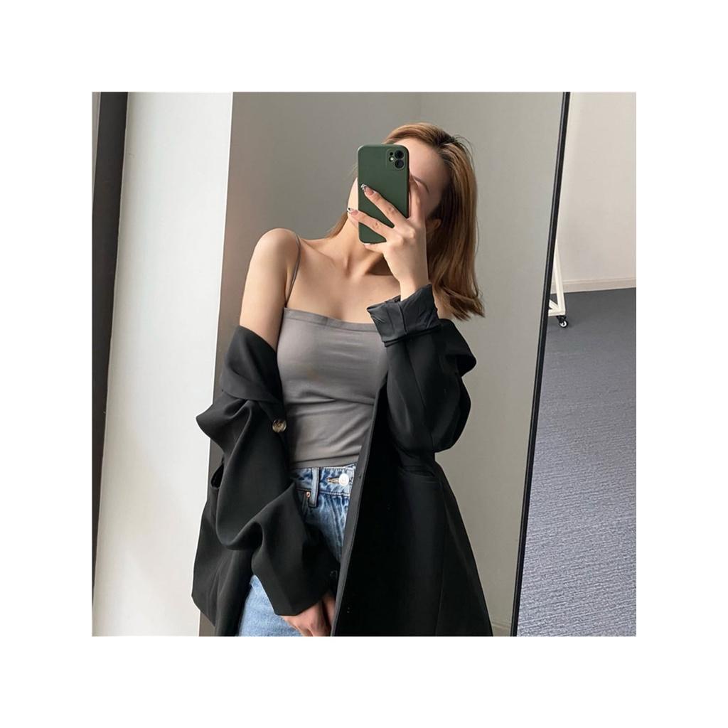 TOPGROSIR TG1202 Tanktop Bra Wanita Import Model Sexy Anti Nyeplak / Tali Kecil / Tank Top Crop