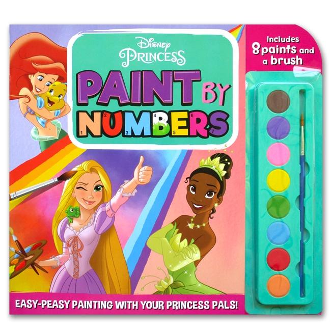 

[Autumn] Disney Princess Paint By Numbers (Includes 8 Paints and a Brush)