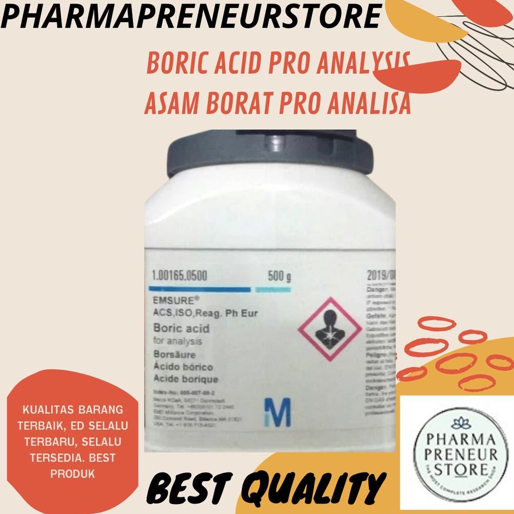 Recomend ACID BORIC / ASAM BORAT ( H3BO3 ) PRO ANALISA 5 GRAM DAN 10 GRAM  QUALITY ,,